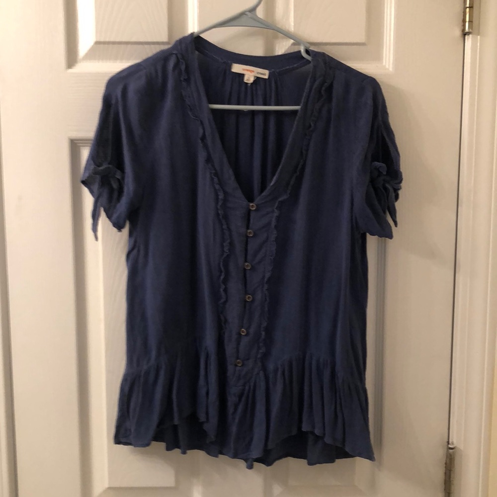 Blue blouse